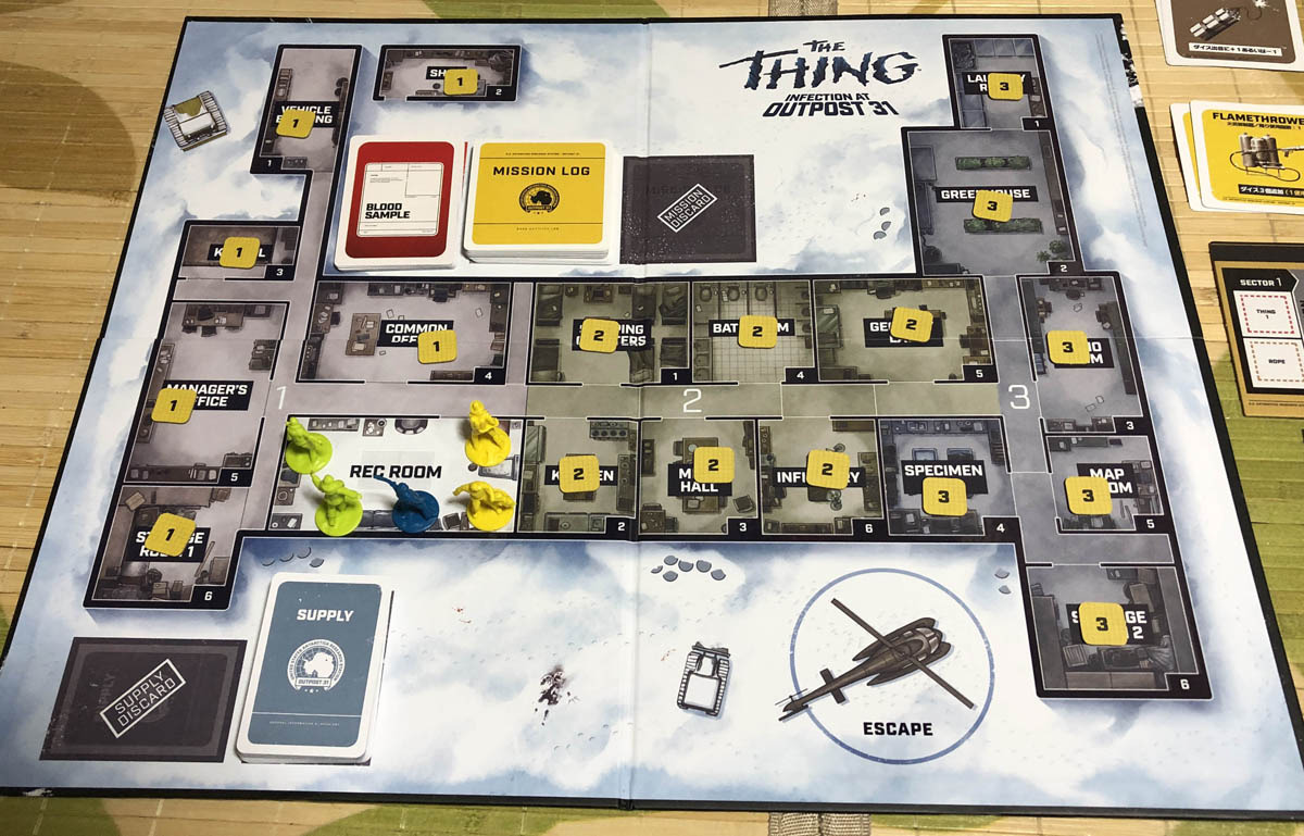 遊星からの物体X The Thing The Boardgame キックスターター版