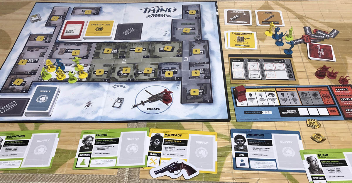 遊星からの物体X The Thing The Boardgame キックスターター版